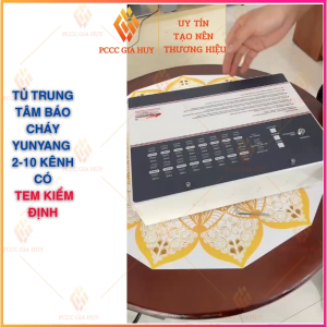 Tủ trung tâm báo cháy 2-24 kênh YONGJIN (Có tem kiểm định).