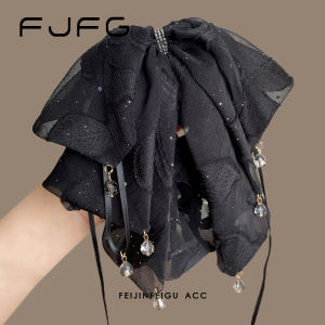 Elegant Hair Tail Clip Womens Half Updo Butterfly Knot Hair Accessory Volumizing Hair Clip Fashionable Original Design