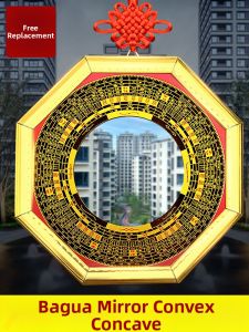 YOUYANTANG | Convex Ba Gua Mirror Home Decoration Flat NinePalaces Tai Chi Concave Design