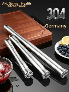 AKL | Steel Ice and Fruit Muddler for Lemon Tea
