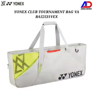 Limited Edition New Tas Badminton Yonex Tournament Bag VA BA52531VEX / BA 52531 VEX Grayish Beige Original Victor Axelsen