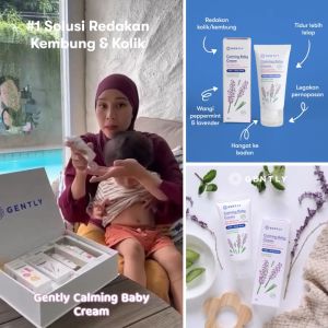 Gently Calming Baby Cream Krim Bayi Penghangat dan Pereda Kolik Bayi Krim Menenangkan Untuk Bayi Pelembab Kulit Bayi Ekstrak Lavender Dan Peppermint - Lazada