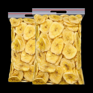 Gói Snack Thương Mại Gói Riêng Biệt Bánh Khoai Tây Chiên Hương Chuối 500g