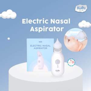 KURU Baby Electric Nasal Aspirator | Alat Penyedot Ingus Bayi Anak | Elektrik Nose Cleaner