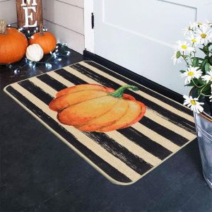 VIKAMA Vintage Halloween Entryway Rug Durable and Non-Slip Entryway Doormat Halloween Party Rug Home Decor