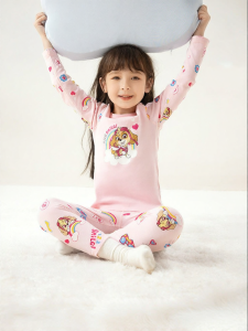 Paw Patrol | Warm Cotton A-class Children Underwear and Pajama Set for Girls