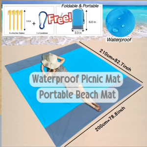 🔥SG STOCK Picnic Mats Beach Mat Camping Mat Outdoor Waterproof Foldable Durable Portable Beach Cloth/Outdoor Ground Mats