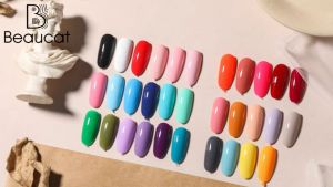 Beaucat 56 Colors 8ml Nail Polish UV /LED Nail Lamp Gel Nail Art Nail Polish Top coat/Base coat Nail Art Gel Nail Polish UV/LED Nail Polish.Gel nail polishNail polish