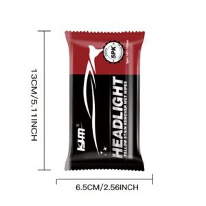 Professional headlight repair kit to improve headlight claritybrightness and durabilityincluding headlight refurbishment wipes