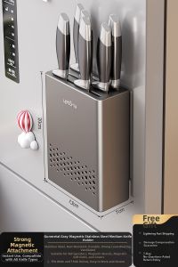 Auzzo | Magnetic Storage Rack Pot Lid Cutting Board Film Cloth