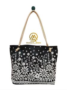 Tas Selempang Wanita Totebag Bahan Kanvas Pololiester Anti Air