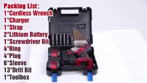 Impact Wrench Cordless 2000NM & Impact Wrench Brushless