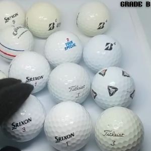 BOLA GOLF BEKAS GRADE B ISI 10PCS MURAH ORIGINAL MERK CAMPUR