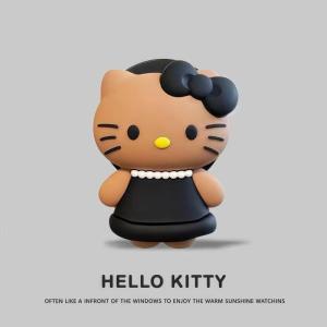 Moetch | Korean INS 3D Cartoon Hello Kitty Case For iPhone Foldable Silicone Holder For Magsafe Magnetic Phone Griptok Stand