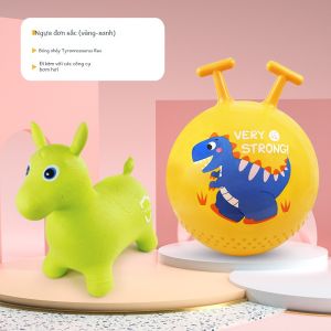 Đồ Chơi Bóng Nhảy Bơm Hơi Cho Trẻ Em Huấn Luyện Kỹ Năng Vận Động Và Tập Thể Vui Nhộn Thích Hợp Cho Trẻ Từ 3 Đến 10 Tuổi