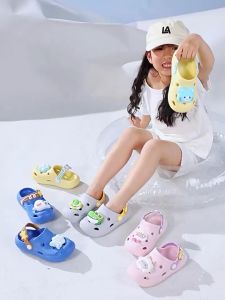 Cheerful Mario Cross for Kids Boys Cute Cartoon Shark & Crocodile Clog Sandals for Toodler