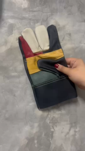 ถุงมือหนังสั้น รุ่นความยาว 10 นิ้ว (แพ็ค 12 คู่)