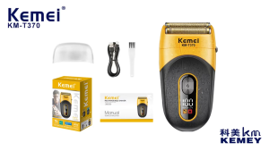 เครื่องโกนหนวด Kemei เครื่องโกนหนวดไฟฟ้า ที่โกนหนวด ระบบ 3 ใบมีด ล้างได้ กันน้ำได้ มีดโกนหนวด โกนเครา มีดโกนไฟฟ้า Kemei APPLIANCES ELECTRIC SHAVER