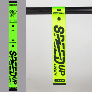 Reflective Folding Bicycle Tail Decorative Sash Mountain Road Cycling Equipment Warning Small Accessory Bike Rear Seat Pad