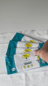 Combo 100 cái khăn ướt 1 tờ MAX COOL (20x24cm) hương hoa lài- Hàng chính hãng