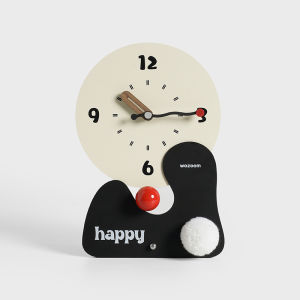 WOZOOM Living Room Entrance Hall Tabletop Decorative Clock TV Cabinet Display Home Decorations Essential Oil Diffuser