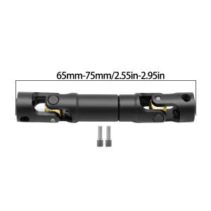 Metal Internal Spline Drive Shaft Universal Joint Driveshaft for 1/10 RC Car Crawler Axial SCX10 Gladiator YK4082 TRX4 TF2 D110