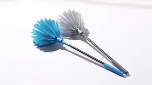 High Ceiling Cleaning Broom Spider Web Cleaner Ceiling Dust Cleaner  Extendable Pole