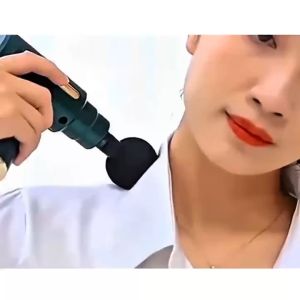 Alat pijat MASSAGE GUN (Redakan Pegal Otot Badan) / alat pijat elektrik seluruh badan / Alat Pijat Getar 4 in 1 - PIJAT 4IN1