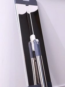 Cây lau nhà tự vắt thông minh bộ lau nhà tách nước bẩn chổi lau nhà công nghiệp inox. Lusen KN42A