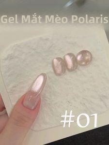 1 Chai Sơn Móng Tay Gel Mắt Mèo PSK Arctic Star 10ml Siêu Bóng Mịn Trong Suốt Như Băng Có Hạt Pha Lê Không Biến Màu Xám Dụng Cụ Làm Móng