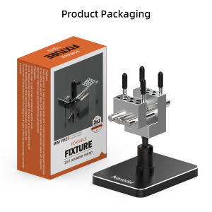 Nasedal 2in1 Mini Bench Vise Gundam Model Making Fixed Jig Multi-function portable Clamp Aluminum alloy Table vise Hobby Gunpla DIY Making Craft Tool Art