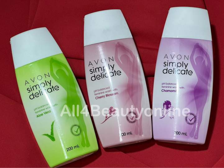 Avon Simply Delicate PH balanced feminine wash 200ml (available in ...