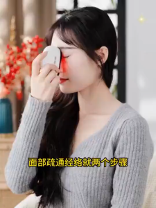 Electric Gua Sha Massager Face Neck Massager Heat Vibration Facial Lifting Sculpting Beauty Device