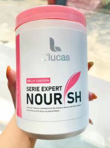 Kem ủ tóc collagen hương sữa dừa Llucas 1000ml