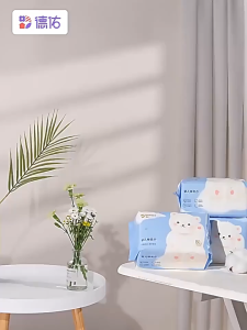 Deeyeo Baby Wipes Towel Newborn Natural Tissue Soft Child Face Dry & Wet Dual-Use Gentle Care for Sensitive Skin