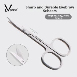 LVpasa | Precision Stainless Steel Eyebrow Scissors for False Lashes