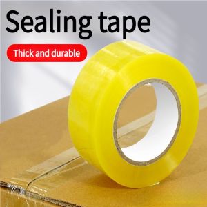 Transparent Yellow Transparent White Tape for Express Packaging of Large Rolls and Thick Box Sealing Yellow Tape
