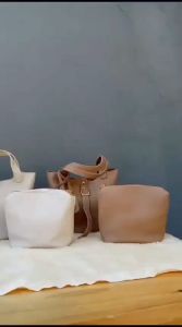Tas Selempang Wanita Import Kulit Pu Tas Tenteng Cewek Set 2in1 240134 4013