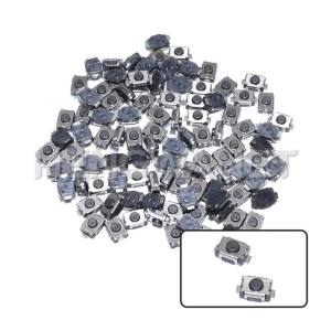 100 CÁI 3*4*2.0mm 2P Nút SMD Patch Tact Switch Công Tắc Vi Mô Nút Nhấn Dọc Cho Các Tiếp Điểm Điện Và Vật Liệu Tiếp Xúc