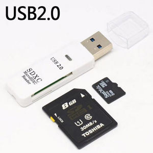 2 trong 1 USB 3.0 Đầu đọc thẻ Micro SD đầu đọc thẻ USB Bộ chuyển đổi tốc độ cao CardReader thẻ nhớ TF cho PC phụ kiện máy tính xách tay