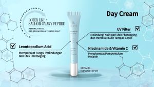 Glanz+ Edelweiss 1 Day Dan 1 Night Cream Skincare Perawatan Wajah 30ml KK Indonesia Ready Stock