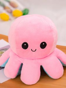 QIAOSHANG | Double-faced Reversible Octopus Plush Toy