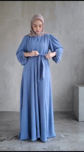 Gamis Crinkle Premium Wanita: Model Terbaru & Lebaran Modern