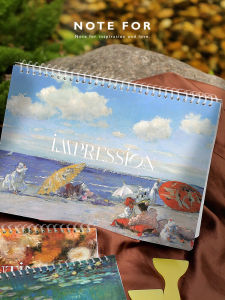 Thickened Artistic B5 A4 A5 Notebook Adhesive Tape Sticker Storage High Aesthetic Value Detachable Paper Notebook