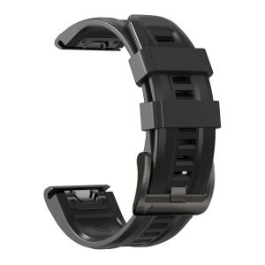 26 22mm QuickFit Silicone Strap for Garmin Fenix 8 E 7X 7 Pro 6X 6 5X 5Plus Tactix 8 Epix Band for Forerunner 970 Instinct 3 2x