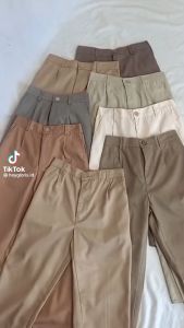 ORO PANTS - Loose Pants Trouser Wanita - Celana Anti Kusut - Celana Kulot Wanita
