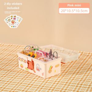 Kids Hair Accessory Organizer Baby Girl Barrettes Rubber Band Headdress Headband Jewelry Box Hairpin Girl Jewelry Box