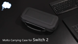 ezMall Nintendo Switch-2 Switch OLED Case - Protective Hard Portable Travelling Case Carrying Bag Shell Pouch for Nintendo Switch OLED Accessories