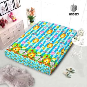 Sarung Kasur Busa Resleting l Urung Kasur Busa inoac semua motif bahan Pigment Uk 180x200x20