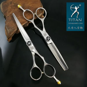 Titan Professional hair scissors 5.5inch 6.0inch barber scissors cutting thinning scissors